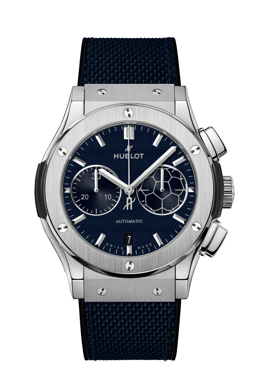 Classic Fusion Chronograph Titanium Blue Victory 4