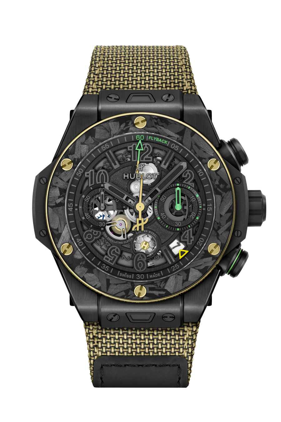 Big Bang Reloaded Usain Bolt Ceramic Carbon 44 mm - soldier shot