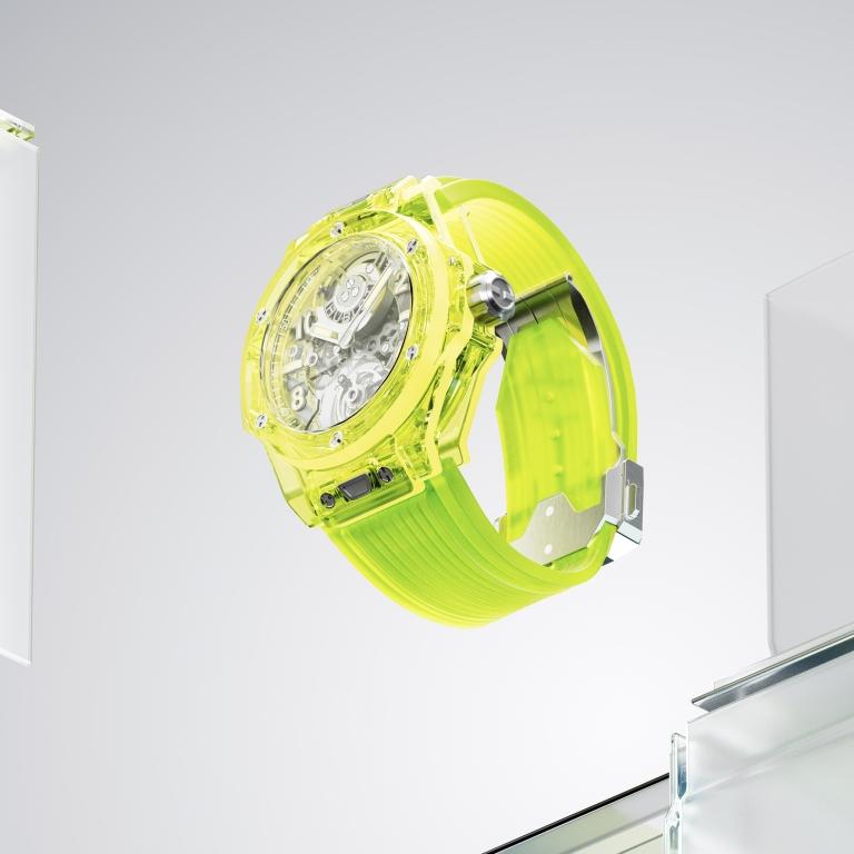 BIG BANG TOURBILLON AUTOMATIC NEON YELLOW SAXEM